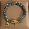 Natural Emerald Jade Bracelet For Women