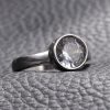 Women's Fashion Stainless Steel Diamond-studded Ring