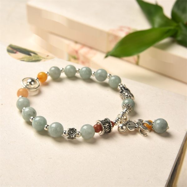 Natural Emerald Niche Senior Vintage Bracelet