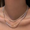 Natural Crystal String Beads Women's Necklace Bracelet