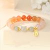 Red Agate Bracelet Hetian Jade Cat National Style