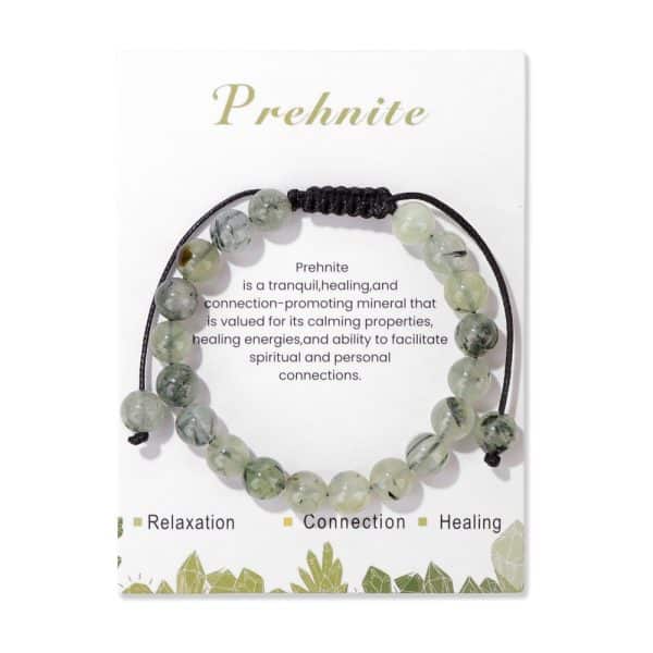 Men's Natural Stone Woven Bracelet