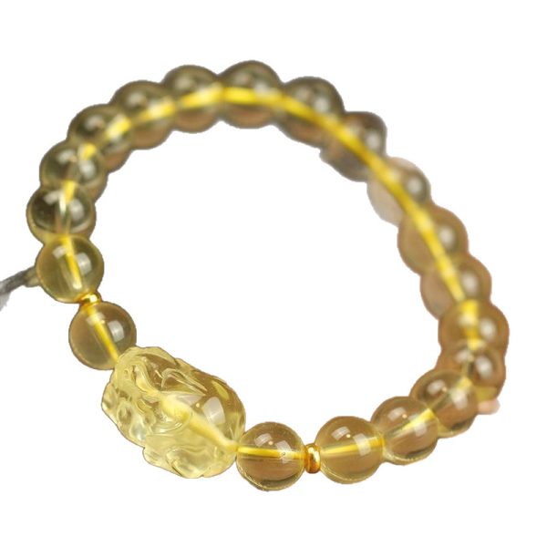 Citrine Pi Xiu Bracelet Chinese Simple