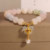 Candy Color Natural Morganite Bracelet Crystal Jade
