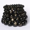 Year Of Birth Obsidian Bracelet Couple