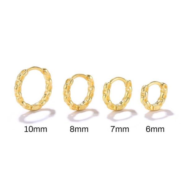 Diamond Earrings 4-Piece Combination Set