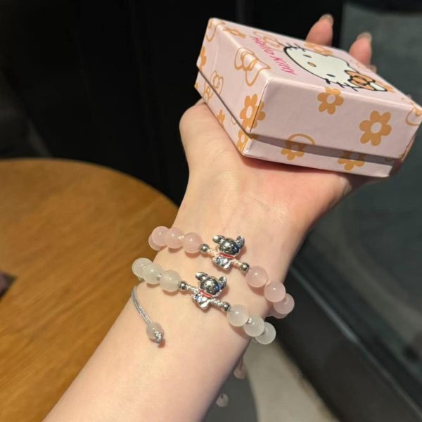 Fashionable All-match High-grade Bead Accessories Couple Bracelet