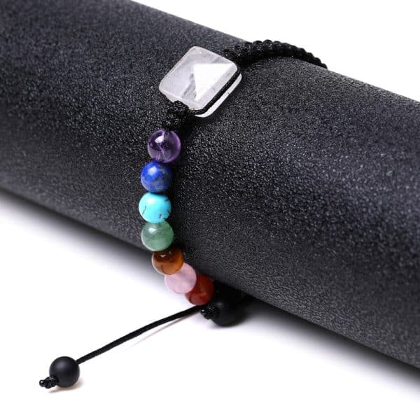 Colorful Natural Stone Woven Bracelet