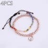 Twelve Constellation Mixed Stone Bracelet