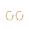 European And American Circle Cold Wind Stud Earrings Are Popular