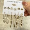 bfe735dc-5430-4e1d-960a-af7bbc0d7bdd.jpg Temperament Small Circle Earrings Set Creative Cold Wind Pearls