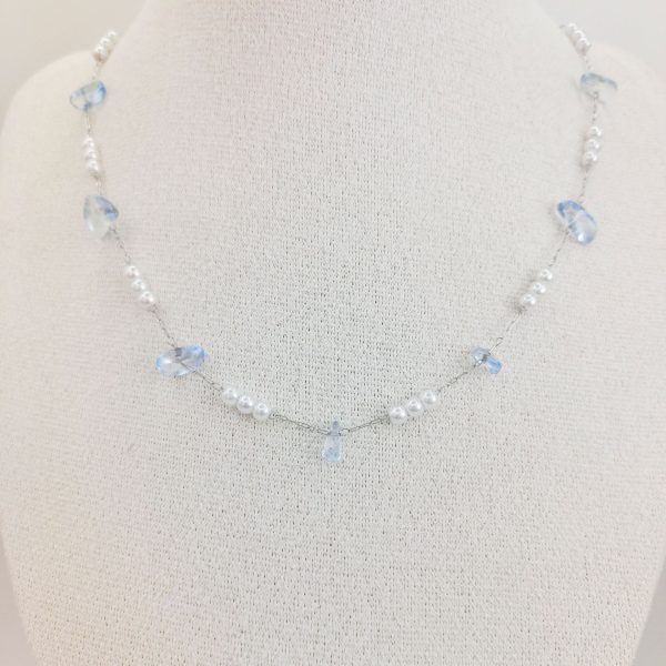 European And American Fashion Cool Crystal Stone Pearl Bracelet