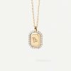 S925 Sterling Silver Twelve Constellation White Zircon Ladies' Pendant Necklace