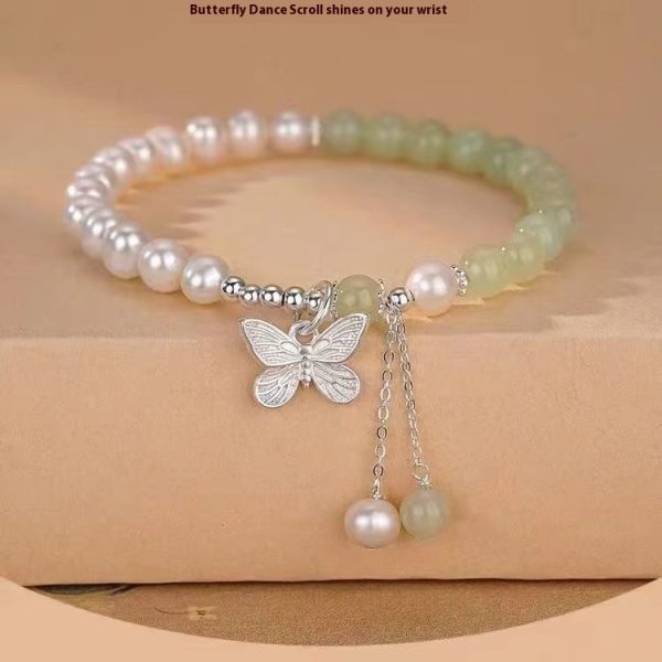 Super Fairy Lingdie Pearl Ice Transparent Bracelet