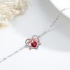 Ornament Heart-shaped Rose Bracelet Mother's Day Gift