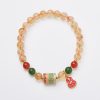 Citrine Five Sutra Bracelets Peaceful & Auspicious