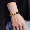 Men's Fashion Personalized Natural Obsidian Bracelet