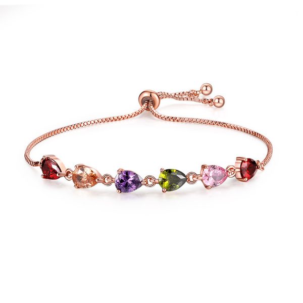 Fashion Simple Inlaid Zircon Bracelet For Women