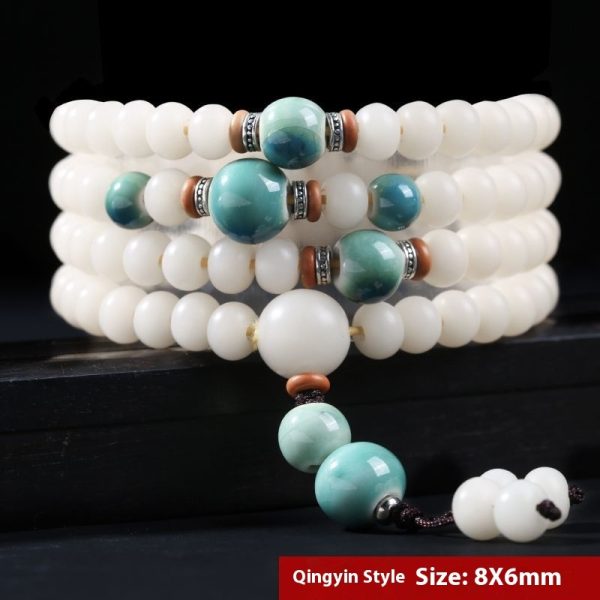 108 Bodhi Root Beads Crafts Vintage Bodhi Seed Accessories Bracelet