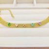Gold-plated Korean Fashion Woven Bracelet