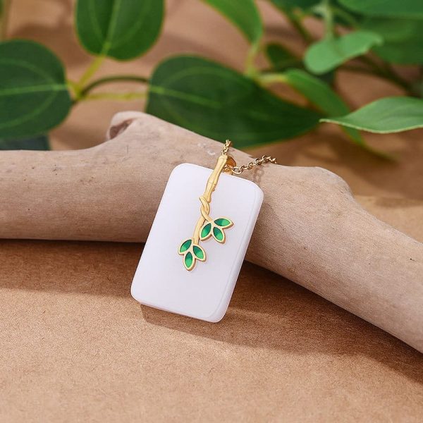 c271ea0b-a283-4ea4-a8a7-3e6ba63976c6.jpg Mascot Ethnic Accessories Ancient Gold-plated Hetian Jade Necklace