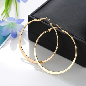 Fashion Big Circle Earrings Popular Simplicity