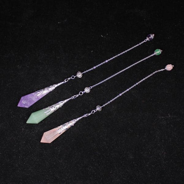Energy Stone Natural Crystal Pendant