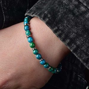 Stainless Steel Metal Adjustable Men's Bracelet