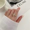 Female Versatile Micro Inlaid Rotating Ring