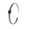 Retro Wheat Stitching Black Onyx Bracelet For Women