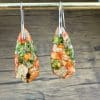 Colorful Emperor Stone Tapered Earrings