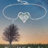 Jewelry Heart-shaped Lucky Tree Bracelet Adjustable Ornament Women
