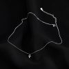 Simple Mini Cross Necklace Clavicle Chain