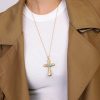 Zircon Titanium Steel Necklace Light Luxury High-grade Jewelry