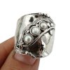 European And American New Women's Retro Simple And Exaggerated Personality Ring
