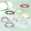 S925 Sterling Silver Color Stonelet Natural Citrine Bracelet Bracelet