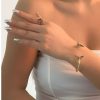 European And American Water Drop Ring Earrings Bangle Jewelry Suit