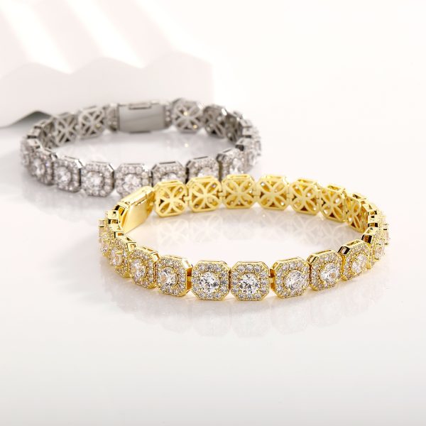 Zircon Flip Trendy Men's Cuban Bracelet