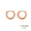Classic Round Hoops Earrings