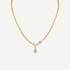 925 Sterling Silver Women's Non-fading Cross-border Necklace Simple High-end Sense