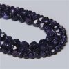 Blue Sand Stone Faceted Loose Beads Cut Corner Blue Sand Stone Golden Sand Stone DIY Fashion Jewelry With Beads