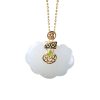 Personality Ruyi Safety Lock Necklace