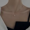 Simple Mini Cross Necklace Clavicle Chain