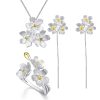 c6a3169e-7288-4cdd-8fc8-91757d77c659.jpg Myosotis Sylvatica Sterling Silver Pastoral Style Hand-designed Decorations