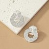 Fashion Simple Circle Earrings Women's Retro