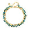 Copper Plating 18K Real Gold Multi-layer Women's New Bracelet