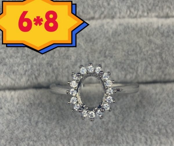 Oval Denier Ring Ornament Popular