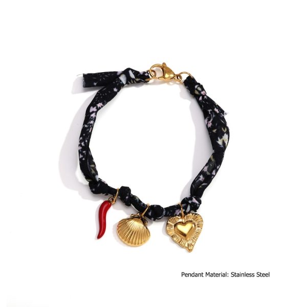 Braided Bracelet Women, Retro Style Temperament Bracelet Light Luxury Niche High-end Hand Ornament