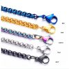 Men's And Women's Keel Flower Basket Stainless Steel Chain