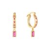 Cassidy Diamond Hoops